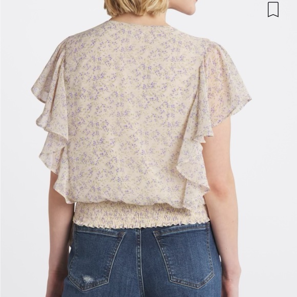 Flutter sleeve blouse size XL - Picture 4 of 5